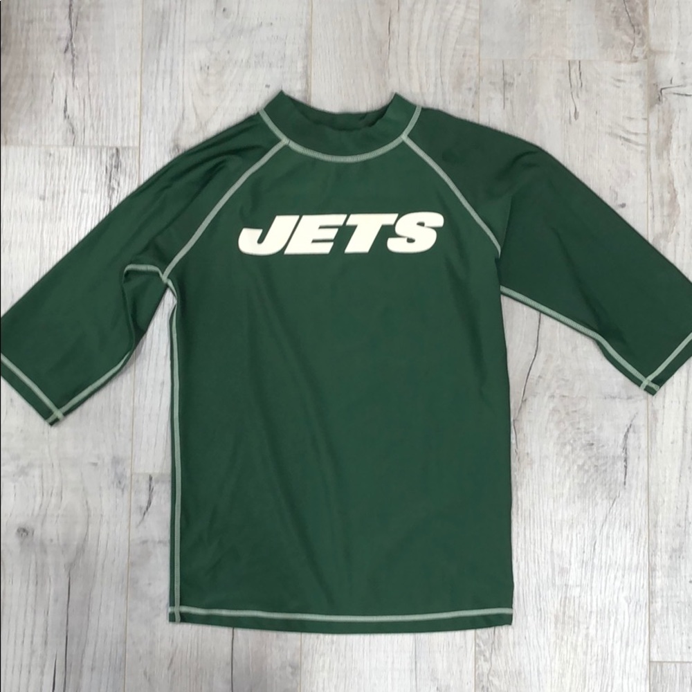 Jets shirt.